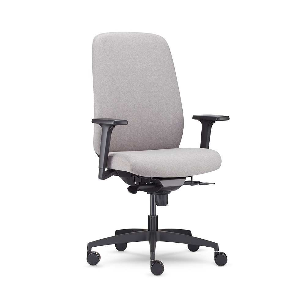 L1, HB, Fully Upholstered, 3/4 View