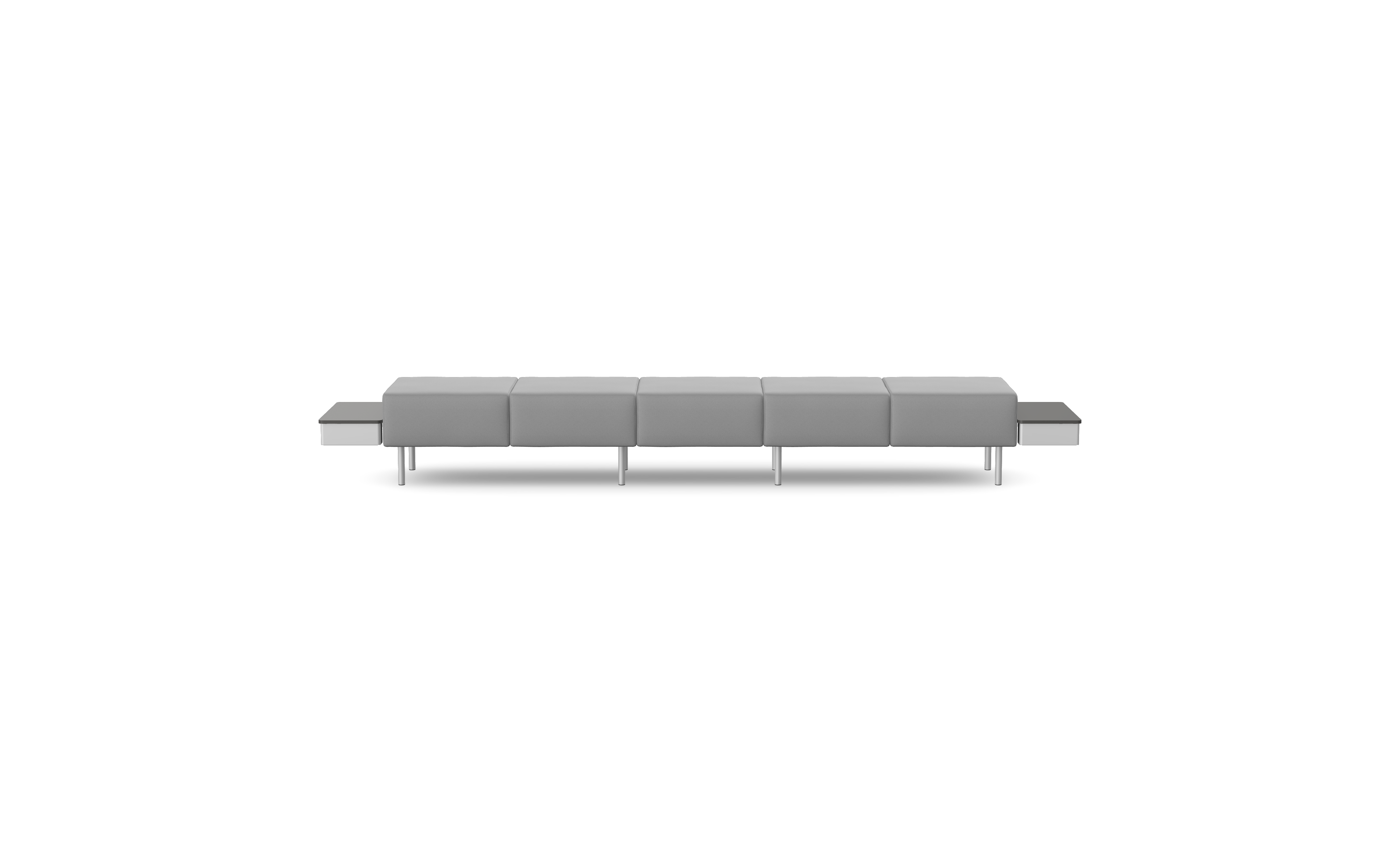 Five Seater, Bench, 12" Platforms