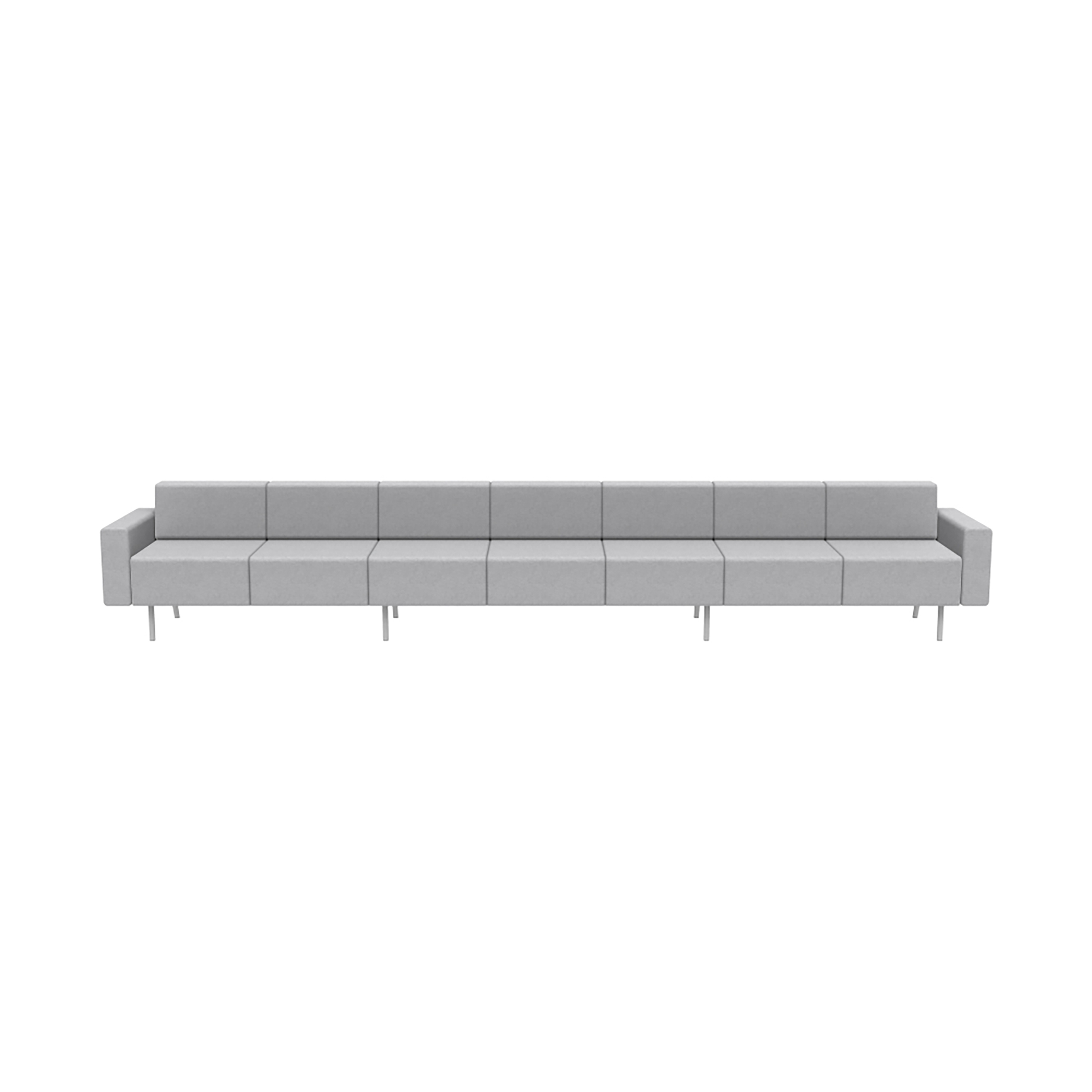 Seven Seater, Low Narrow Arm