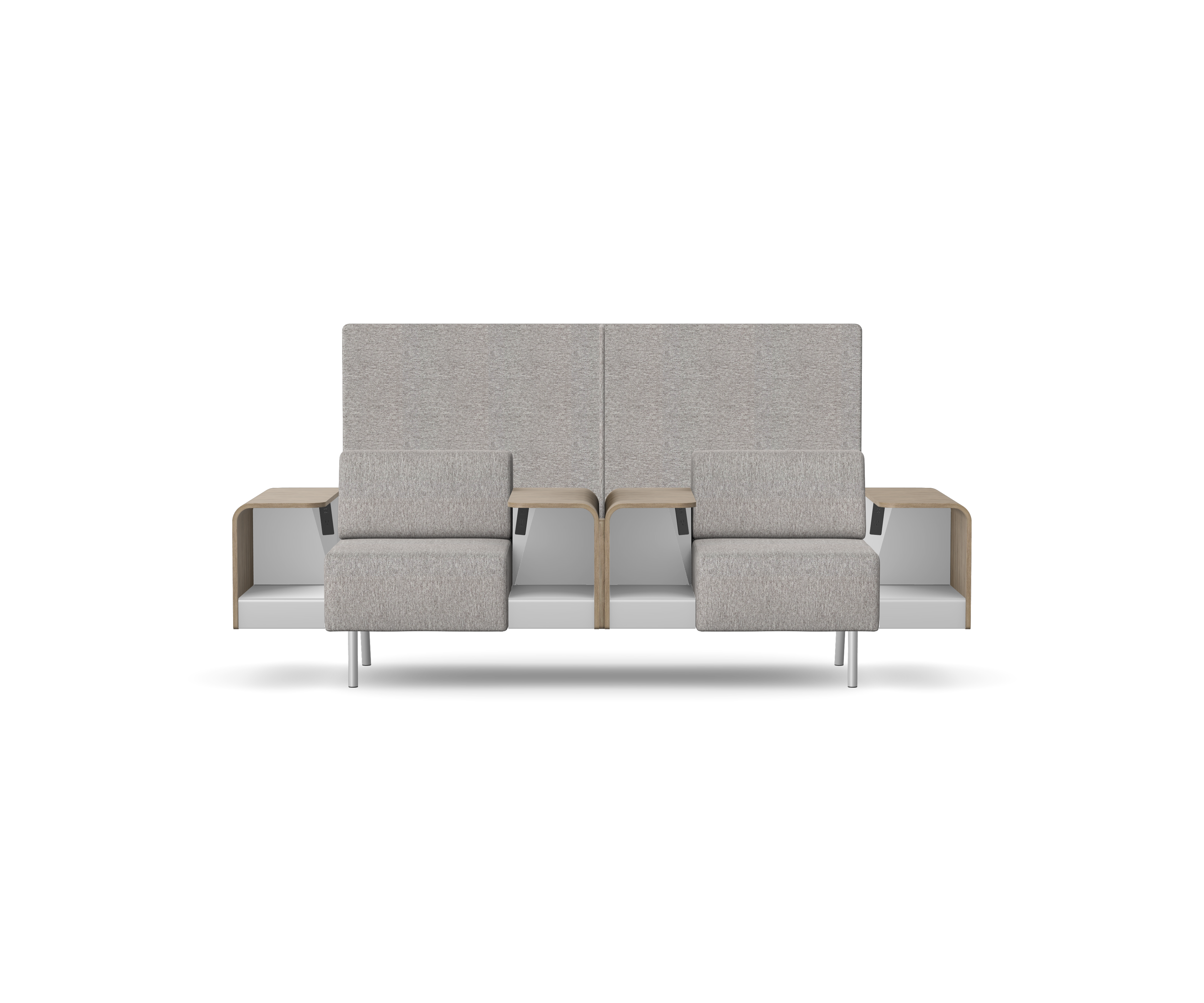 Exchange 2 Seater Console with Bent Ply