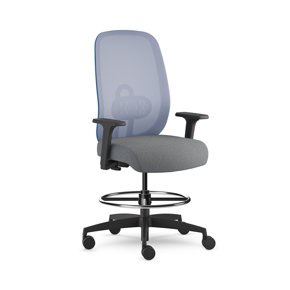 Allseating Olive Stool in Azure